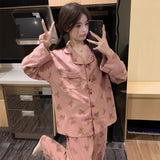 ベアパターントリムラインルームウェア