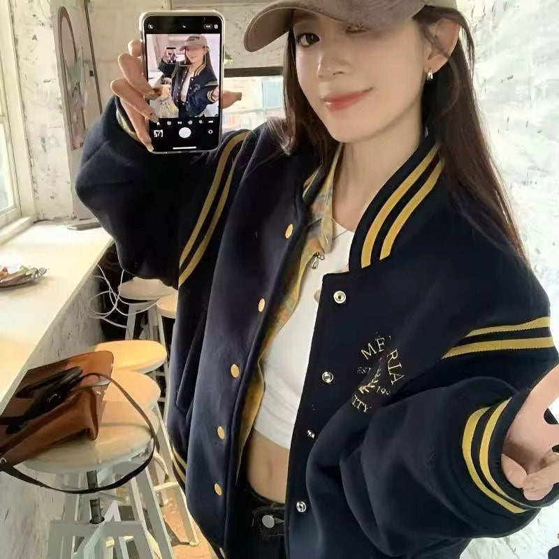 イエローラインエンブレムスタジャン