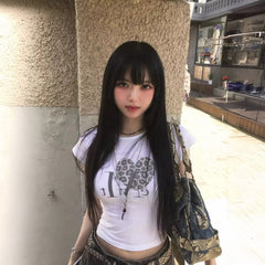 ハートレオパードTシャツ