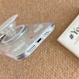 【MagSafe対応】クリアスターエンジェルiPhoneケース