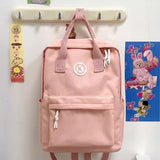 ワンポイントスクエアリュック