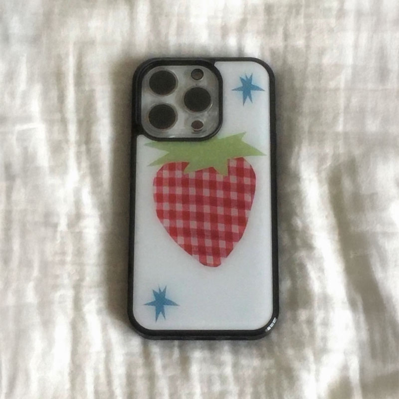 【iPhone17対応】ストロベリーチルiPhoneケース