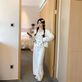 フレンチドットリボンルームウェア