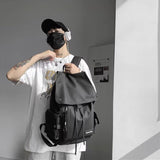 サイドポケットフラップリュック