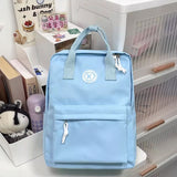 ワンポイントスクエアリュック