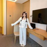 フレンチドットリボンルームウェア