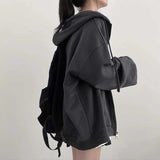 リラックスルーズパーカー