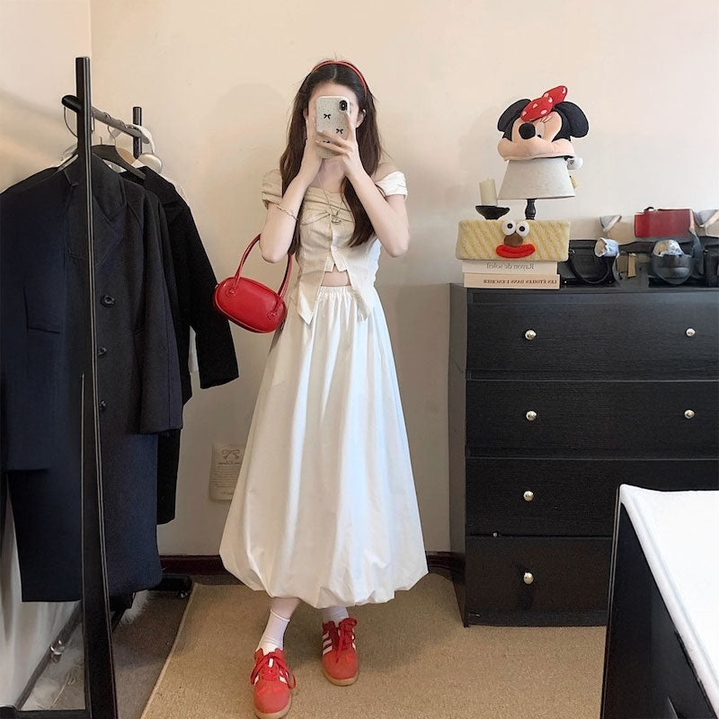 バルーンロングスカート