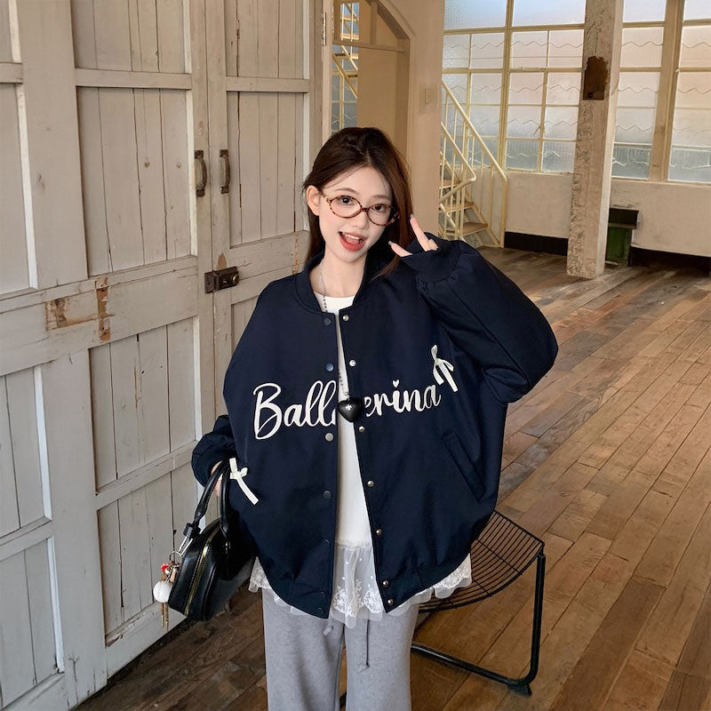 ロゴリボンガールズスタジャン