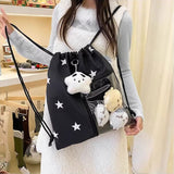 クリアポケットスターナップザック