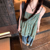 小花ノスタルジーキャミソールチュニック