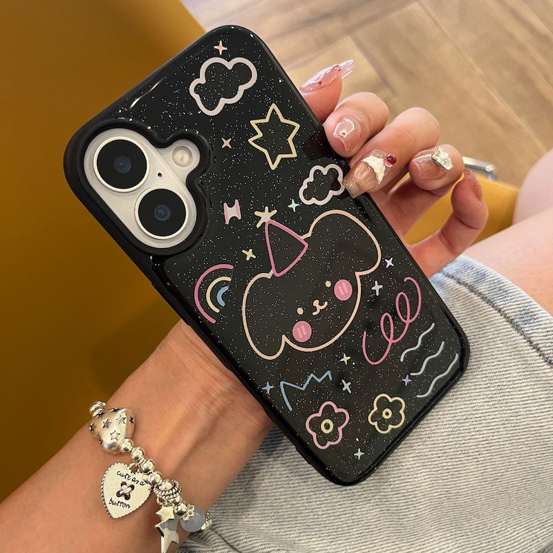 ブラックボードペイントiPhoneケース