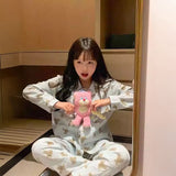 ベアリップルリネンルームウェア