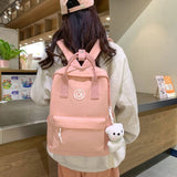 ワンポイントスクエアリュック