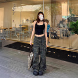 カモフラージュルーズデニム