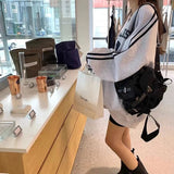 Vネックトラックナンバースウェット