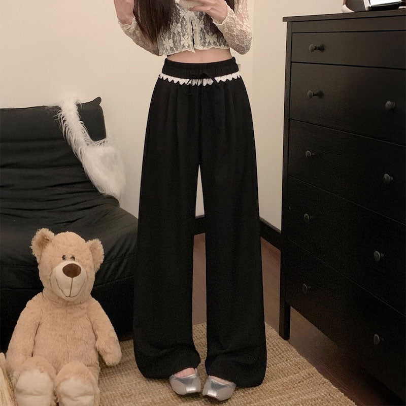 ウエストフリルスウェットパンツ