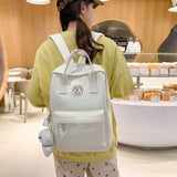 ワンポイントスクエアリュック