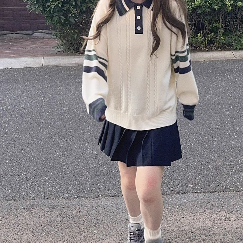 レトロクラシックポロニット