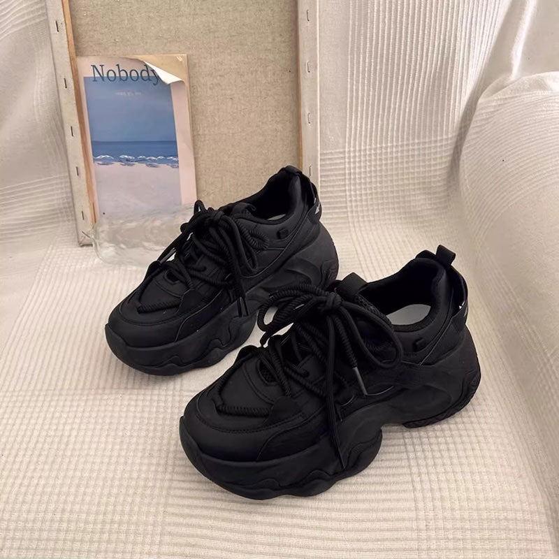 ブロックソールカジュアルスニーカー