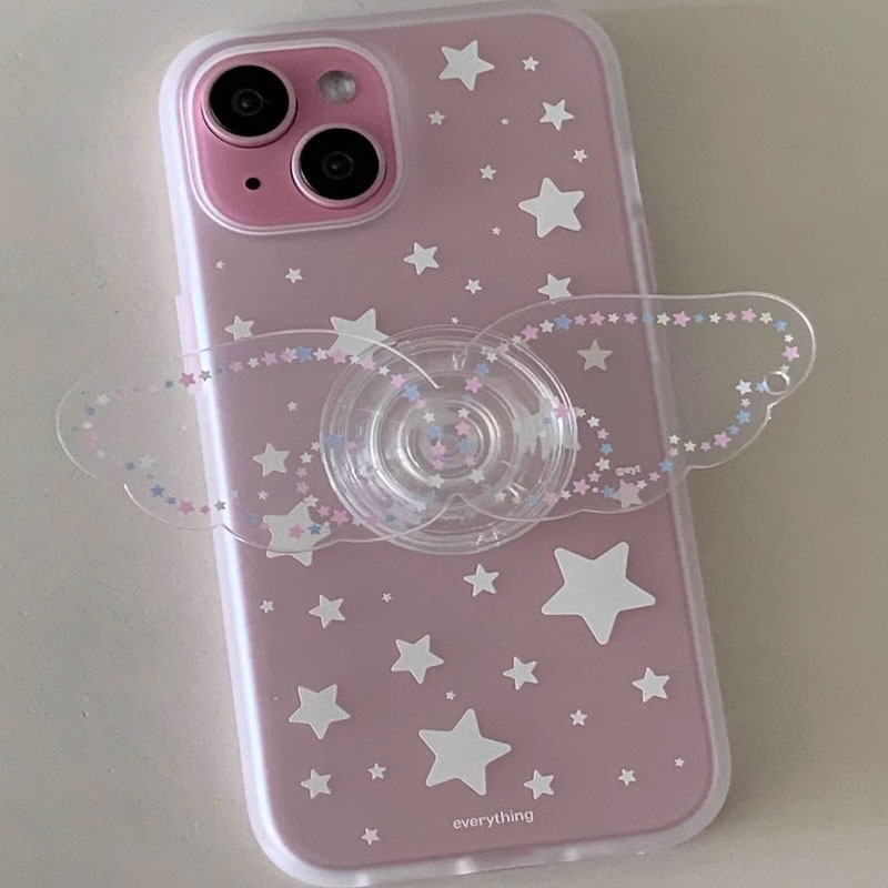 クリアエンジェルiPhoneケース