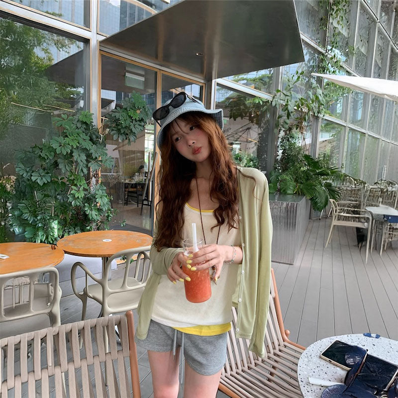 エアスムースライトカーディガン