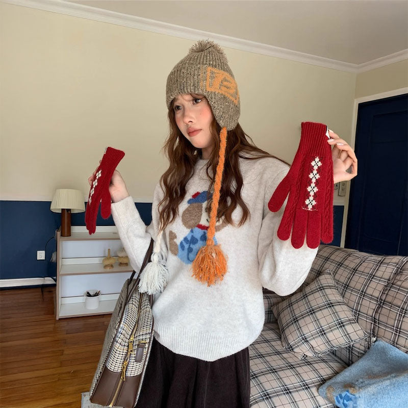 フレンチドッグニット