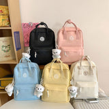 ワンポイントスクエアリュック