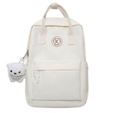 ワンポイントスクエアリュック