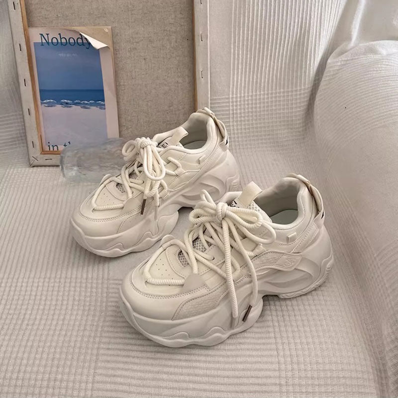 ブロックソールカジュアルスニーカー