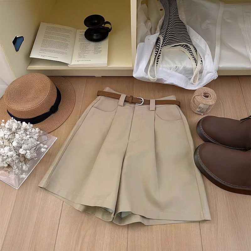 ベルトタックチノハーフパンツ