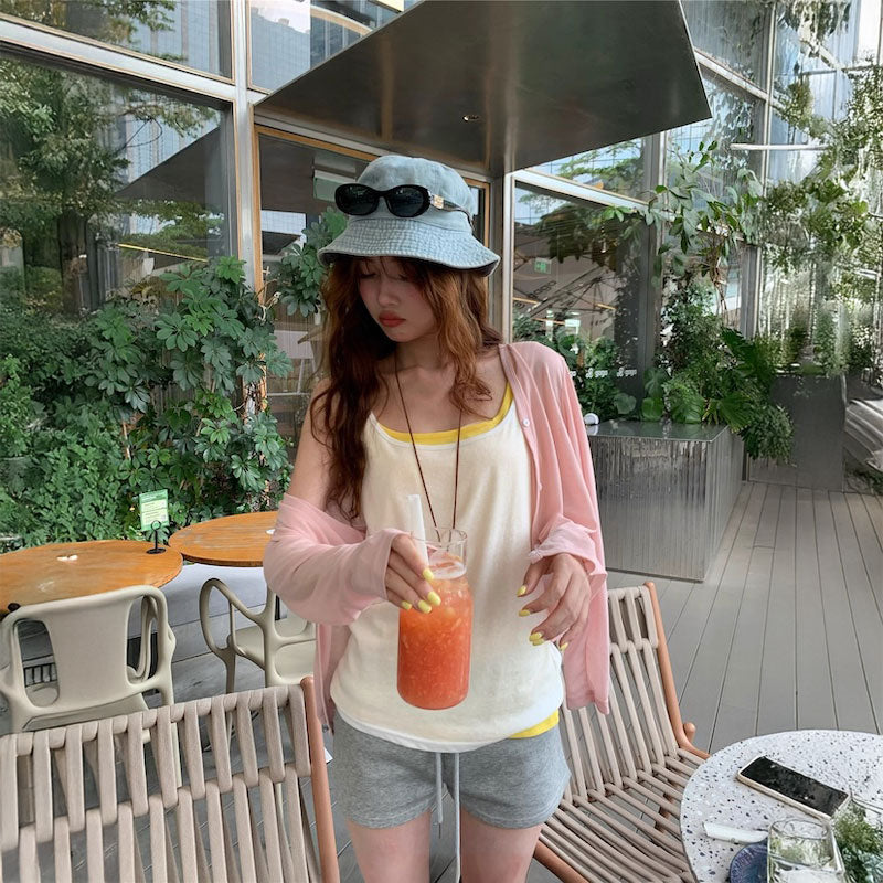 エアスムースライトカーディガン