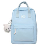 ワンポイントスクエアリュック