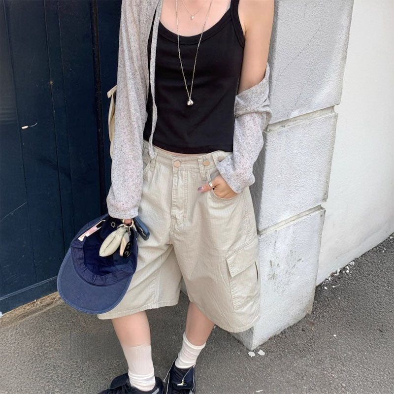 アジャストハーフカーゴパンツ