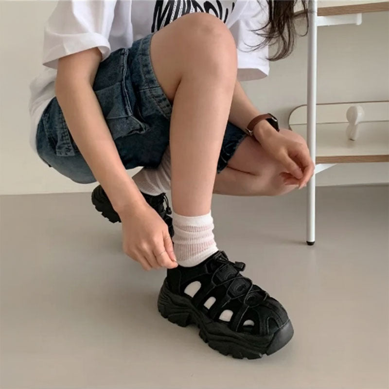 クロスドロストスニーカーサンダル