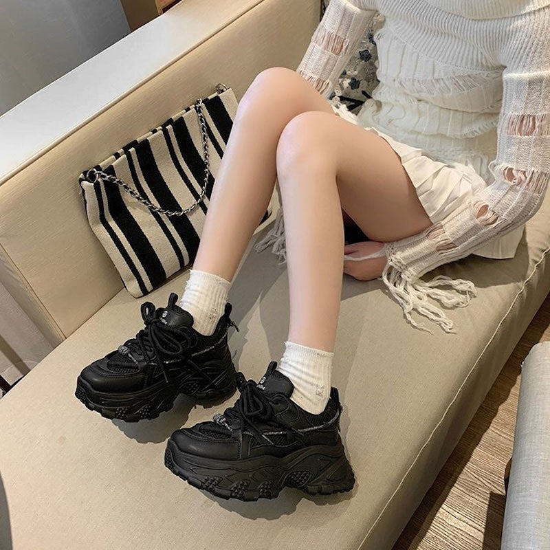 ラメストリングデラックススニーカー