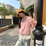 リボンレーストラックウィンドブレーカー