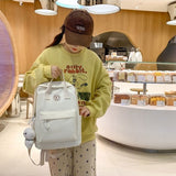 ワンポイントスクエアリュック