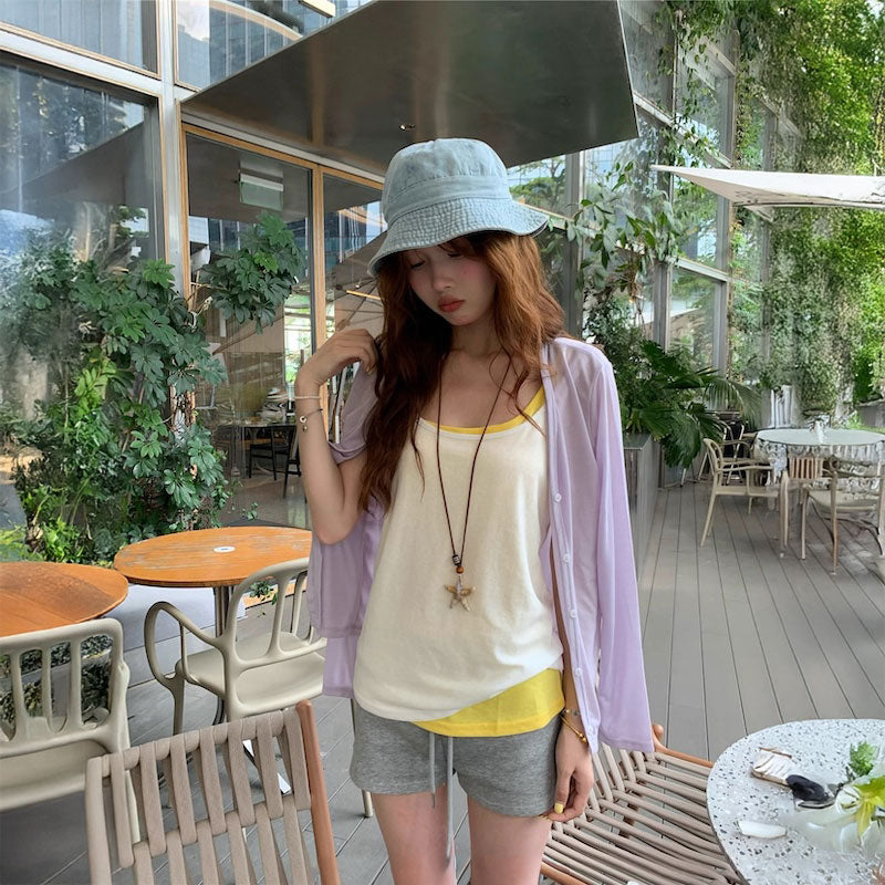 エアスムースライトカーディガン