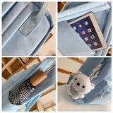 ワンポイントスクエアリュック