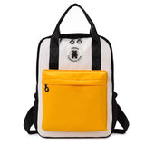 ワンポイントベアスクエアリュック