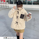 アクセントリボンボアアウター