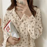 ノスタルジックフラワールームウェア