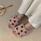 ミニハートルームシューズ