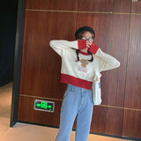 アニマルフェイスニット