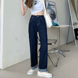 ハイウエストレングスデニム