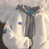 バイカラーストリートパーカー