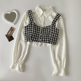 千鳥フレンチコーデ3点SET