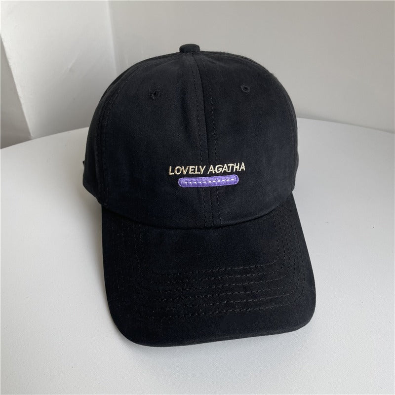 くすみパステルカラーキャップ