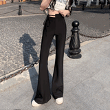 サイドタイフレアパンツ